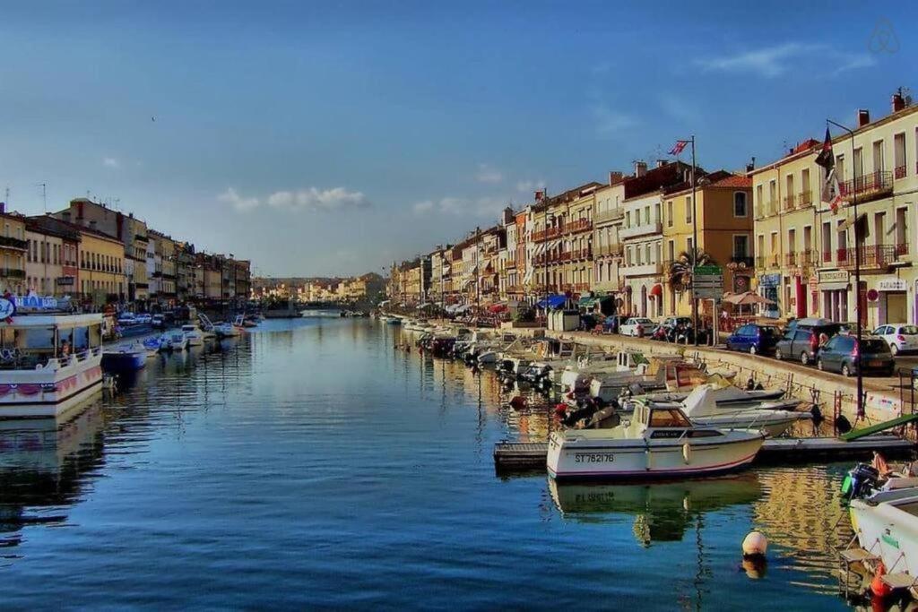 Au Marestany, Vue Mer. Sète Exterior foto